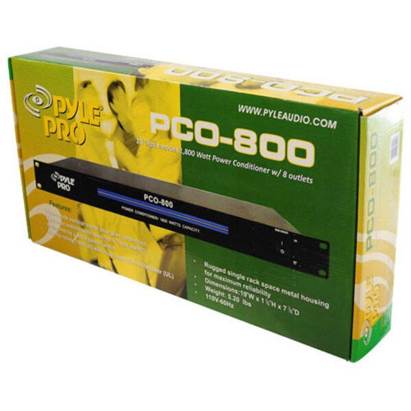 Main product image for Pyle PCO800 19" Rack Mount 1800 Watt Power Co 248-4268